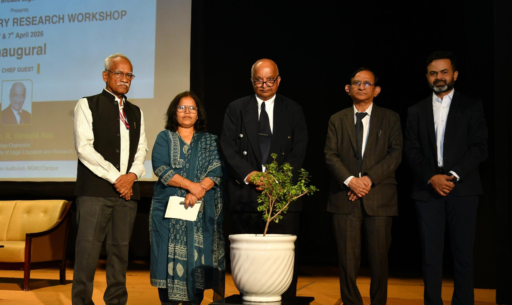 Inauguration of Multidisciplinary Research Workshop at MGMU