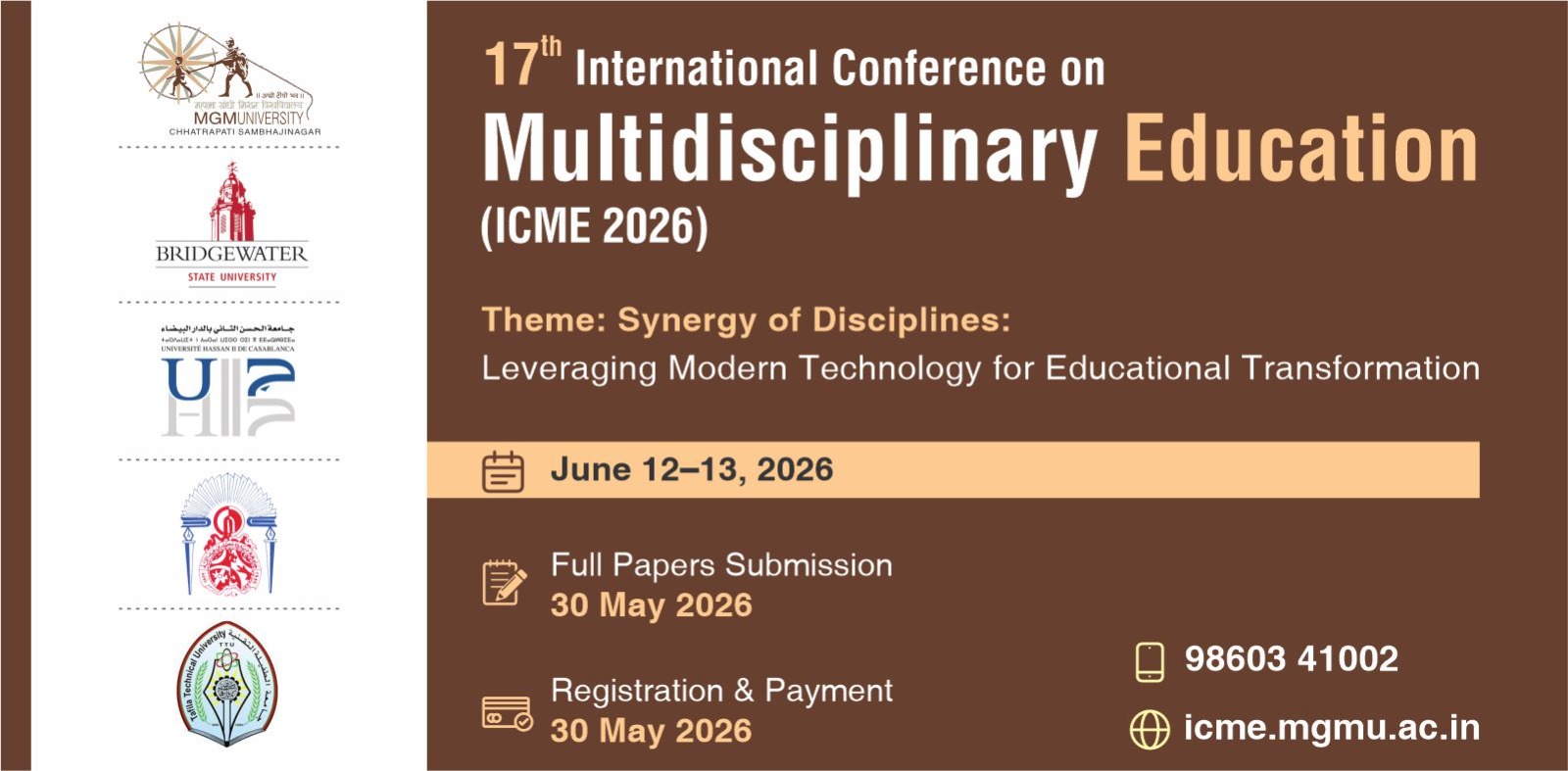 Global Academic Research Conference MGM University